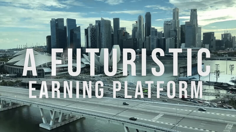 futuristic earnings platform